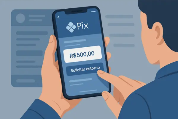 Como fazer estorno de pix