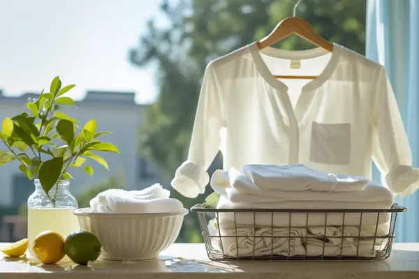 Como tirar mancha de roupa branca