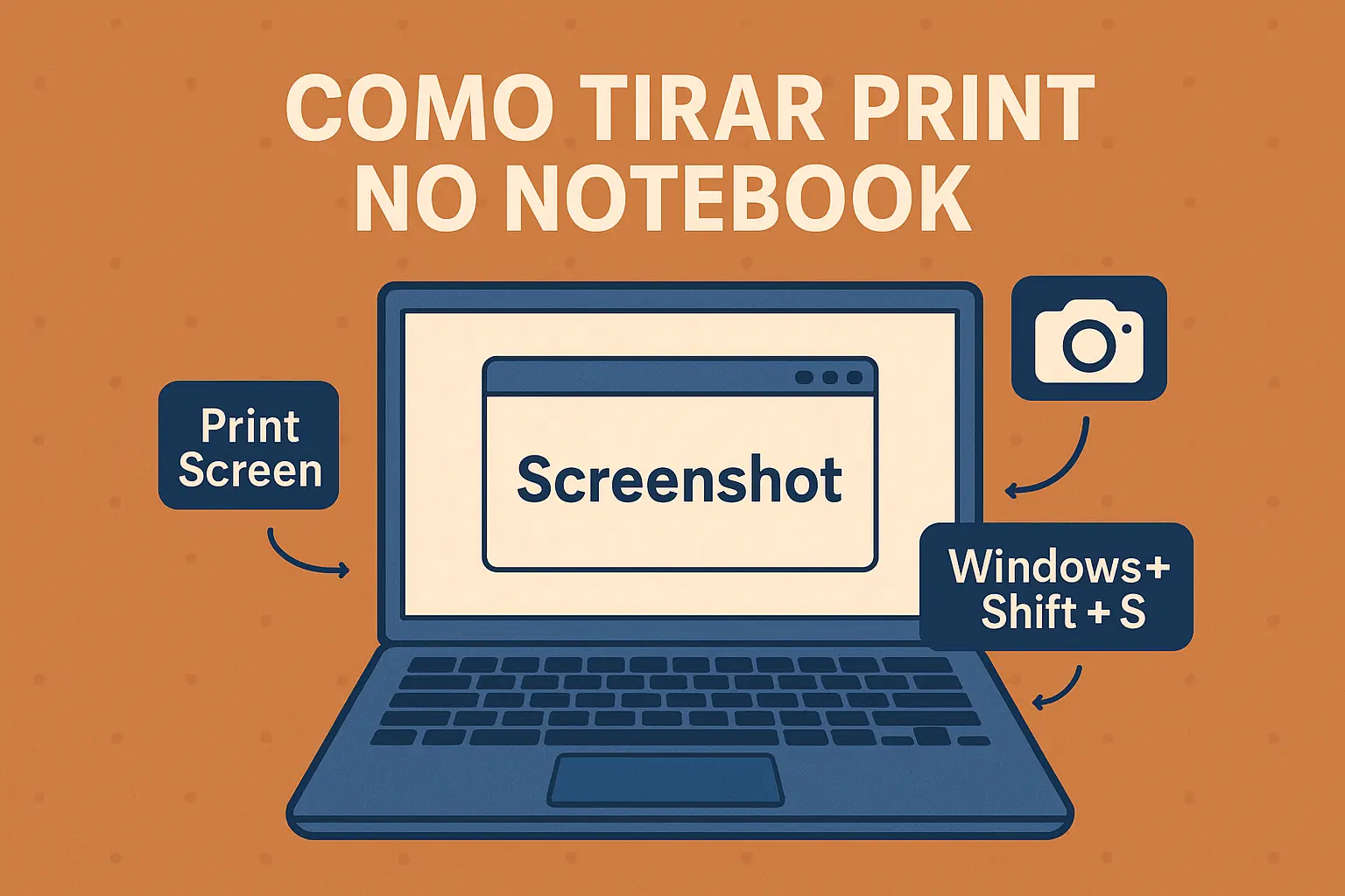 Como tirar print no notebook