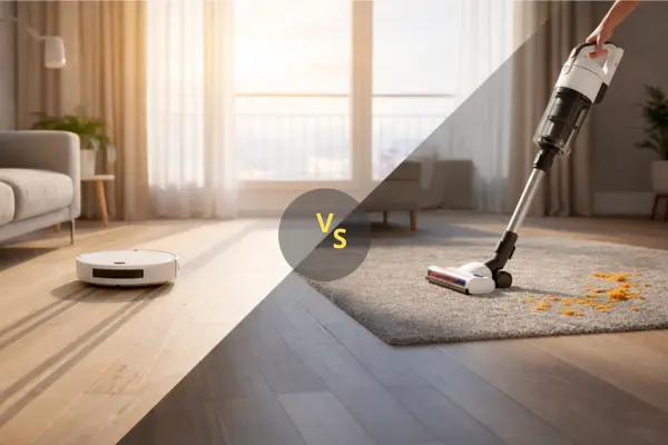 Aspirador Vertical ou Robô Qual Escolher Para a Primeira Compra